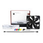 Noctua NF-A14 PWM chromax.black.swap, Ventilateur Silencieux Haut de Gamme, 4 Broches (140 mm, Noir) Noctua NF-A14 PWM chromax.black.swap, Ventilateur Silencieux Haut de Gamme, 4 Broches (140 mm, Noir)