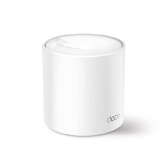 TP-Link Deco WiFi 6 Mesh AX 5400Mbps Deco X60(1-Pack) V3.2, Système WiFi 6 pour Toute la Maison, Couverture de 270㎡, Installatio