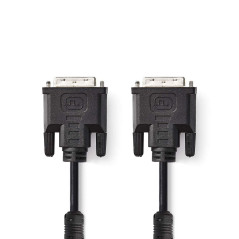 Nedis Câble DVI DVI-I mâle 24 + 5 Broches - DVI-I mâle de