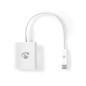 Adaptateur USB - USB 3.2 Gen 1 - Connecteur USB-CT - Sortie HDMI - 0,20 m - Rond - Nickelé - PVC - Blanc - Boîte Adaptateur USB - USB 3.2 Gen 1 - Connecteur USB-CT - Sortie HDMI - 0,20 m - Rond - Nickelé - PVC - Blanc - Boîte