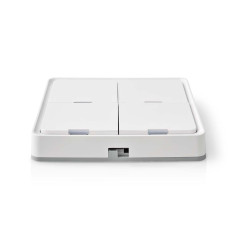 Nedis ZBWS40WT Smartlife Interrupteur Mural WiFi Blanc