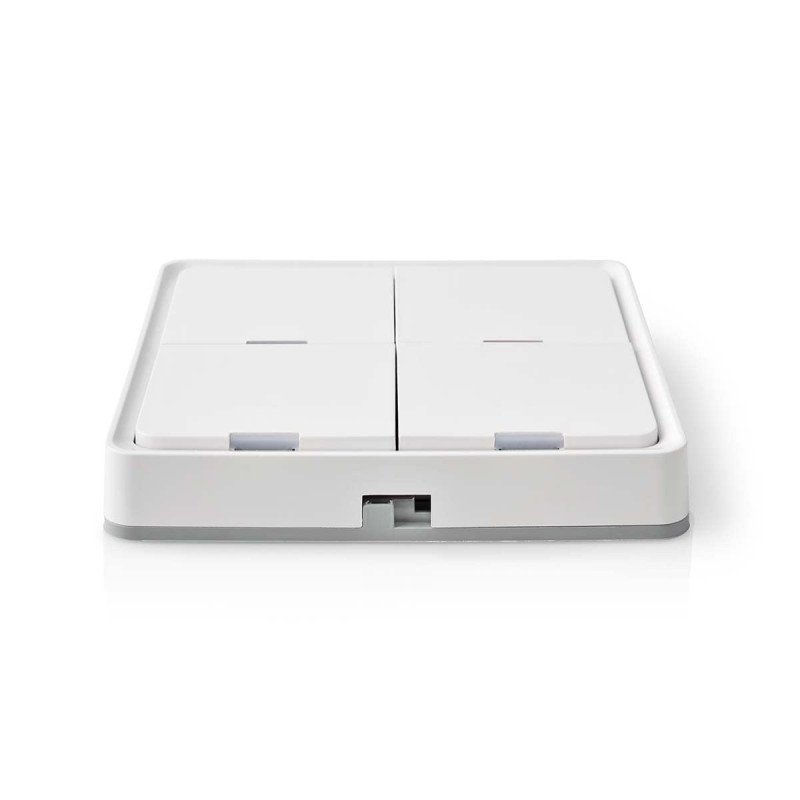 Nedis ZBWS40WT Smartlife Interrupteur Mural WiFi Blanc Nedis ZBWS40WT Smartlife Interrupteur Mural WiFi Blanc