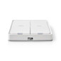Nedis ZBWS40WT Smartlife Interrupteur Mural WiFi Blanc Nedis ZBWS40WT Smartlife Interrupteur Mural WiFi Blanc