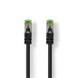 Nedis CCGP85420BK100 Câble Cat 7 | PiMF | Fiche RJ45 | Fiche RJ45 | 100 m | Rond | LSZH | Noir | Sac en plastique Nedis CCGP85420BK100 Câble Cat 7 | PiMF | Fiche RJ45 | Fiche RJ45 | 100 m | Rond | LSZH | Noir | Sac en plastique
