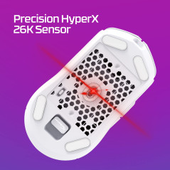 HyperX Souris de Jeu sans Fil Pulsefire Haste 2 pour PC