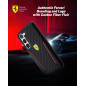 Ferrari FEHCS23MNPYK S23+ S916 Coque Rigide en Carbone Contrast Edges Noir