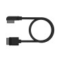 Corsair iCUE LINK Mince Câble - 600mm Droit/Mince 90° - Noir Corsair iCUE LINK Mince Câble - 600mm Droit/Mince 90° - Noir