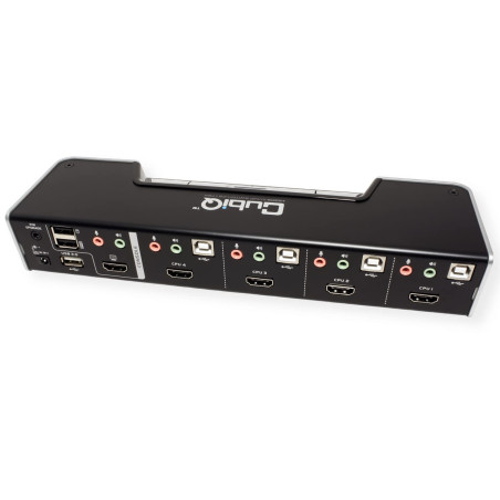 Aten CS1794 commutateur écran, Clavier et Souris Argent