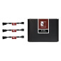 Noctua NA-SRC7, Adaptateurs Faible Bruit 4 broches pour Ventilateurs de PC (Noir) Noctua NA-SRC7, Adaptateurs Faible Bruit 4 broches pour Ventilateurs de PC (Noir)