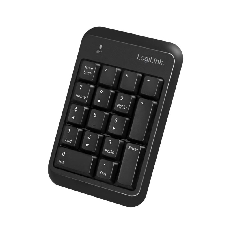LogiLink ID0201 Clavier sans Fil (BT v5.1) Noir LogiLink ID0201 Clavier sans Fil (BT v5.1) Noir