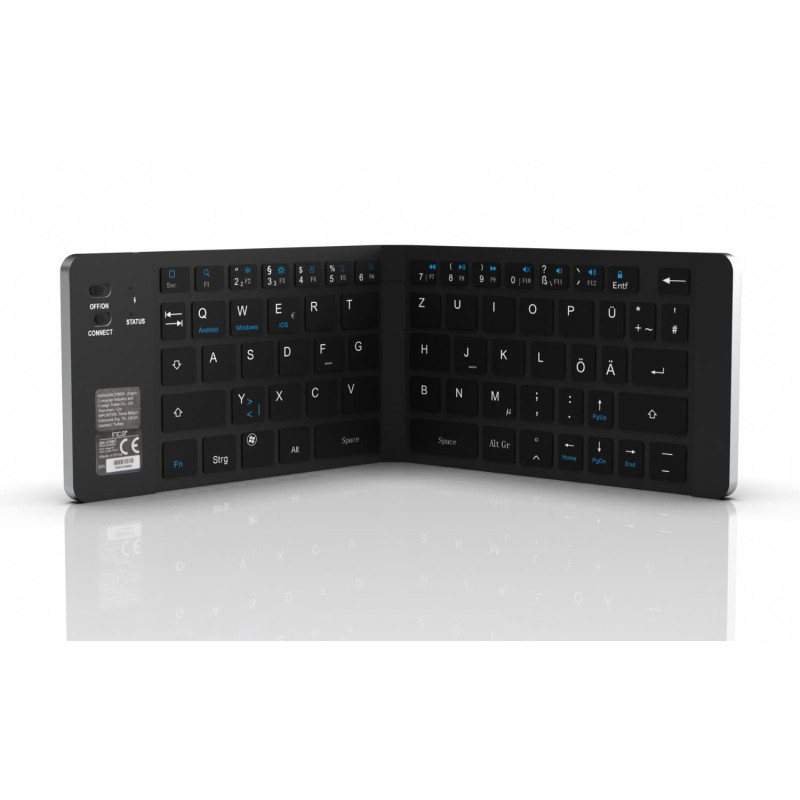 Inca IBK-579BT Mini Clavier Pliable avec Batterie SI&SW