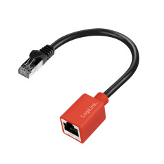 LogiLink NP0079N - CAT.6A Class EA Adaptateur de protection pour connecteur RJ45 20 cm