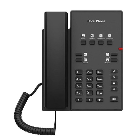 Fanvil H1, téléphone d'hôtel, 2 Touches de Ligne