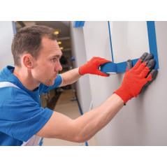 Durable Duraline Basic 50/016 Ruban de marquage pour objets et surfaces Bleu 50 mm x 33 m