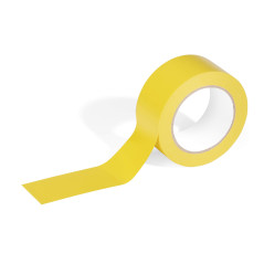 Durable Duraline Basic 50/016 Ruban de marquage pour objets et surfaces Jaune 50 mm x 33 m