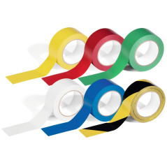 Durable Duraline Basic 50/016 Ruban de marquage pour objets et surfaces Jaune 50 mm x 33 m