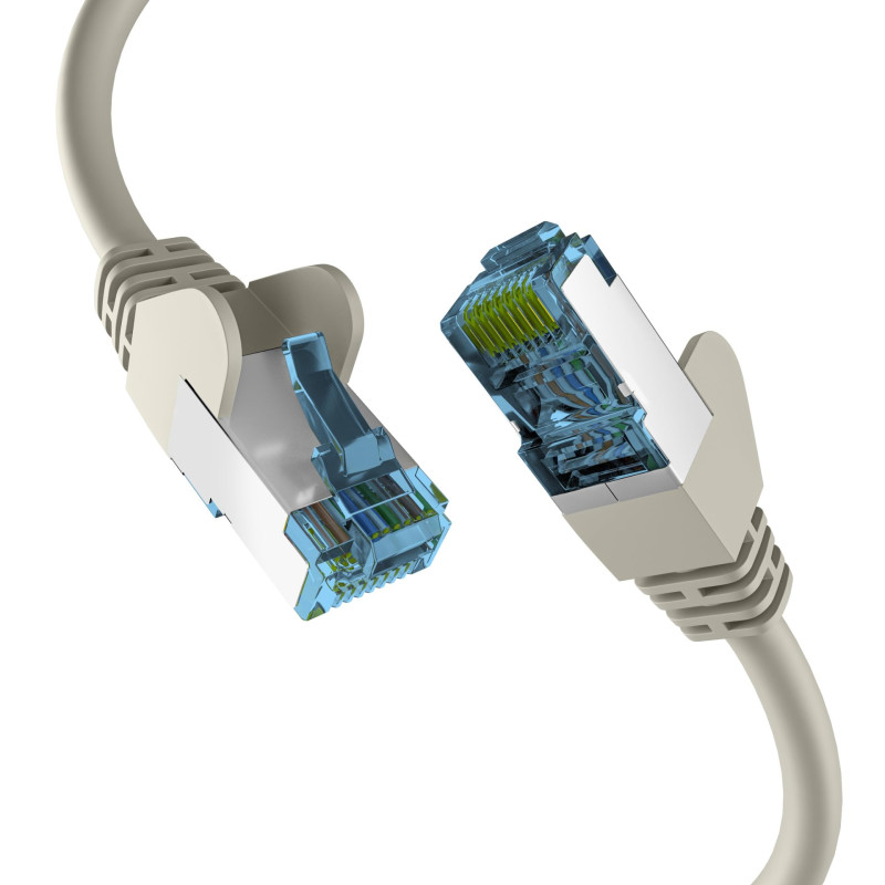 EFB-Elektronik - Câble réseau CAT. 7 jusqu'à 10 Gbit – Câble LAN 15 m Câble Ethernet avec protection jack/anti-torsion – Connect EFB-Elektronik - Câble réseau CAT. 7 jusqu'à 10 Gbit – Câble LAN 15 m Câble Ethernet avec protection jack/anti-torsion – Connect
