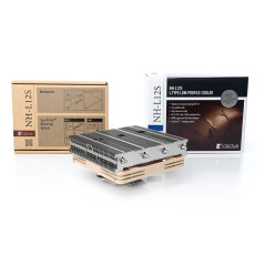 Noctua NH-L12S, Ventirad CPU Faible Hauteur avec Ventilateur PWM 120mm (Marron)