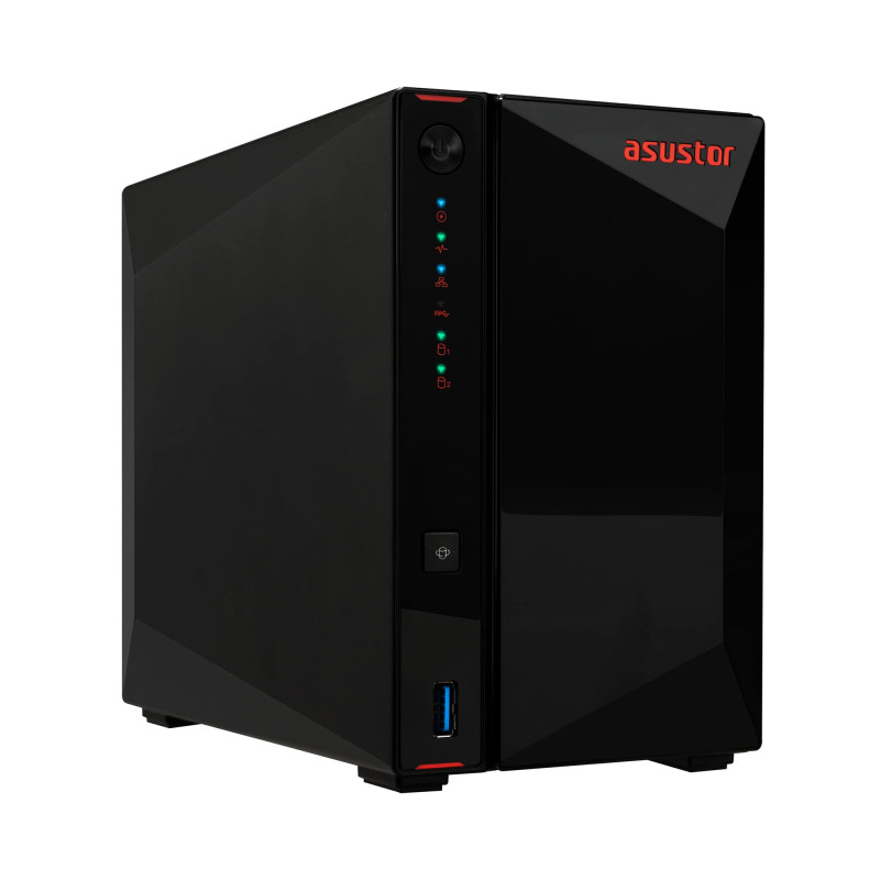 Asustor AS5402T Nimbustor 2 Gen2 - Serveur NAS 2 Baies, Quad-Core 2.0GHz CPU, 4 emplacements M.2 NVMe SSD, Deux Ports 2.5GbE, 4G Asustor AS5402T Nimbustor 2 Gen2 - Serveur NAS 2 Baies, Quad-Core 2.0GHz CPU, 4 emplacements M.2 NVMe SSD, Deux Ports 2.5GbE, 4G