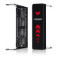 Noctua NA-HC3 chromax.black.swap, Habillage pour Ventirad, pour NH-D15, NH-D15S & NH-D15 SE-AM4 (Noir)