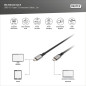 DIGITUS Câble USB-C – USB 4.0 – 1 m – 40 Gbps – Vidéo 8K 60 Hz, 4K 60 Hz – 240 W Power Delivery 3.1 – compatible avec Thunderbol DIGITUS Câble USB-C – USB 4.0 – 1 m – 40 Gbps – Vidéo 8K 60 Hz, 4K 60 Hz – 240 W Power Delivery 3.1 – compatible avec Thunderbol