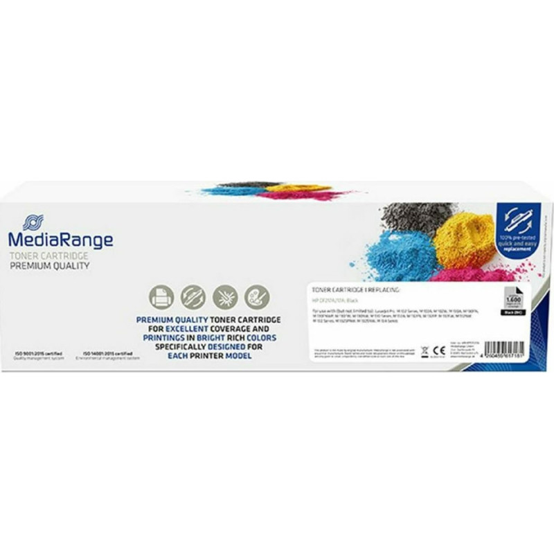 MediaRange Eurotone Toner équivalent HP CF217A/17A avec Puce Noir MediaRange Eurotone Toner équivalent HP CF217A/17A avec Puce Noir