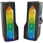 LogiLink Barre de Son Mobile avec lumière de fête, système de Son de Jeu 2 en 1, Connexion Via Bluetooth V5.0 ou Jack stéréo 3,5 LogiLink Barre de Son Mobile avec lumière de fête, système de Son de Jeu 2 en 1, Connexion Via Bluetooth V5.0 ou Jack stéréo 3,5