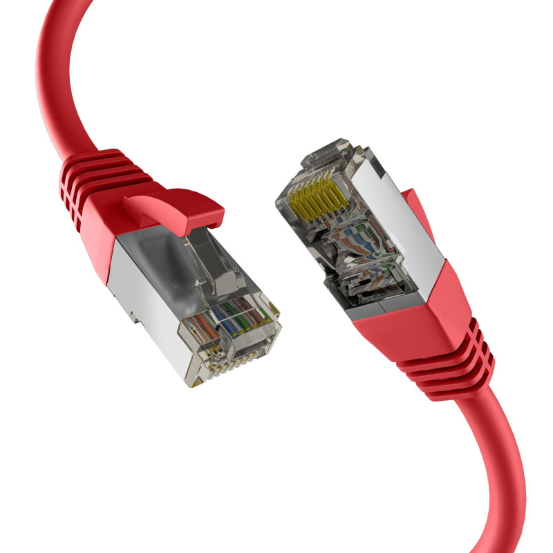 EFB-Elektronik - Câble réseau CAT. 8 jusqu'à 40 Gbit - Câble Ethernet de 10 m avec protection anti-torsion - Transmission PoE de EFB-Elektronik - Câble réseau CAT. 8 jusqu'à 40 Gbit - Câble Ethernet de 10 m avec protection anti-torsion - Transmission PoE de