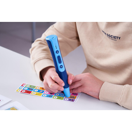 Anybook Pro M701 Stylo Audio et Stylo de Lecture avec Fonction d'enregistrement et de Lecture, Flexible pour la de la Voix et de