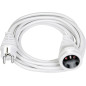 Brennenstuhl 1168434 Alimentation Rallonge Blanc 3.00 m