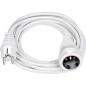 Brennenstuhl 1168434 Alimentation Rallonge Blanc 3.00 m