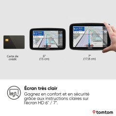 TomTom GPS GO Expert 7 Plus pour Poids Lourd (écran 7 Pouces, Planification de Parcours et Points d'intérêt pour Grands véhicule