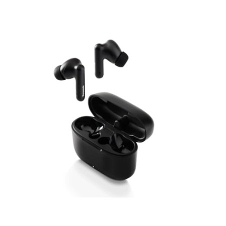 Panasonic RZ-B110WDE-K Écouteurs sans Fil, Bluetooth 5.3, Intra-Auriculaires Confortables, Micro Intégré, XBS, Jusqu'à 26 Heures
