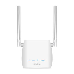 STRONG Routeur 4G LTE Cat 4 150 Mbps|WiFi 300 Mbps|Modem|Hotspot|Port Ethernet|Compatible Tout opérateur et Carte SIM|Configurat