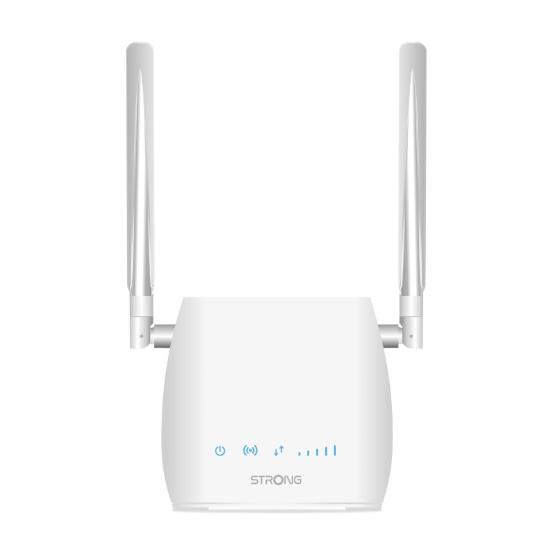 STRONG Routeur 4G LTE Cat 4 150 Mbps|WiFi 300 Mbps|Modem|Hotspot|Port Ethernet|Compatible Tout opérateur et Carte SIM|Configurat STRONG Routeur 4G LTE Cat 4 150 Mbps|WiFi 300 Mbps|Modem|Hotspot|Port Ethernet|Compatible Tout opérateur et Carte SIM|Configurat