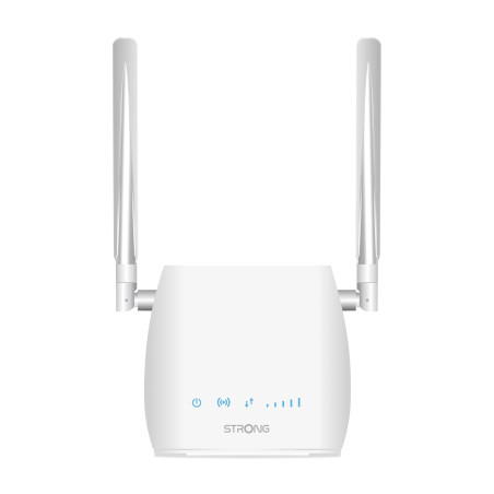 STRONG Routeur 4G LTE Cat 4 150 Mbps|WiFi 300 Mbps|Modem|Hotspot|Port Ethernet|Compatible Tout opérateur et Carte SIM|Configurat