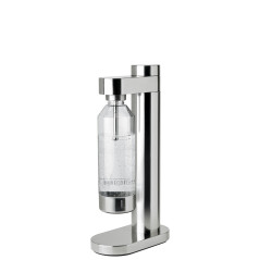 Stelton Brus, gazéificateur d'eau avec bouteille, gazéificateur premium pour eau avec CO2 - force de pétillance réglable - desig