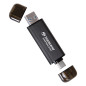 Transcend ESD310C SSD Portable 2To Type-A/Type-C Compatible PS4/PS5 Noir- TS2TESD310C, Noir Transcend ESD310C SSD Portable 2To Type-A/Type-C Compatible PS4/PS5 Noir- TS2TESD310C, Noir
