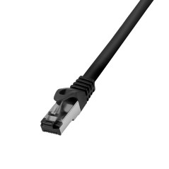 LogiLink Professional - Câble de raccordement PrimeLine CAT 8.1, S/FTP, noir, 20 m