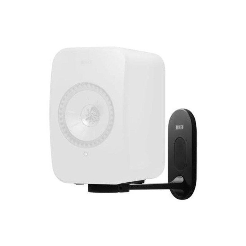 KEF Support Mural B1 - Paire - Noir - pour LSX | Aluminium | pivotant | | Gestion des câbles cachés KEF Support Mural B1 - Paire - Noir - pour LSX | Aluminium | pivotant | | Gestion des câbles cachés