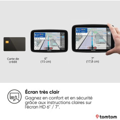 TomTom GO Expert 7 Plus Premium Pack GPS pour Poids Lourd (écran 7 Pouces, Planification de Parcours et Points d'intérêt pour Gr