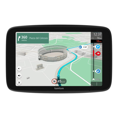 TomTom GPS GO Superior (Ecran 7 Pouces, Info Trafic, Alertes de Zones de Danger, Cartes Monde, Mise à Jour Rapide Via WiFi, Prix