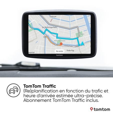 TomTom GPS GO Superior (Ecran 7 Pouces, Info Trafic, Alertes de Zones de Danger, Cartes Monde, Mise à Jour Rapide Via WiFi, Prix