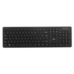 T'nB Clavier Filaire avec hub 3X USB-A - Noir