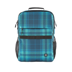 HP - PC Sac à Dos HP Campus XL, Mixte, Tartan Bleu, 16,1