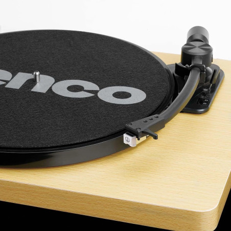 Lenco L-30 Wood Tourne-Disque entraîné par Courroie Platine - Platines (Tourne-Disque entraîné par Courroie, 33,45 TR/Min, 30 cm