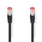 NEDIS Câble Cat 6 | Connecteur RJ45 (8P8C) | Fiche RJ45 (8P8C) | SF/UTP | 3.00 m | Rond | PVC LSZH | Noir | Sac en plastique NEDIS Câble Cat 6 | Connecteur RJ45 (8P8C) | Fiche RJ45 (8P8C) | SF/UTP | 3.00 m | Rond | PVC LSZH | Noir | Sac en plastique