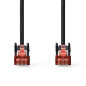 NEDIS Câble Cat 6 | Connecteur RJ45 (8P8C) | Fiche RJ45 (8P8C) | SF/UTP | 3.00 m | Rond | PVC LSZH | Noir | Sac en plastique NEDIS Câble Cat 6 | Connecteur RJ45 (8P8C) | Fiche RJ45 (8P8C) | SF/UTP | 3.00 m | Rond | PVC LSZH | Noir | Sac en plastique