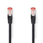 NEDIS Câble Cat 6 | Connecteur RJ45 (8P8C) | Fiche RJ45 (8P8C) | SF/UTP | 3.00 m | Rond | PVC LSZH | Noir | Sac en plastique NEDIS Câble Cat 6 | Connecteur RJ45 (8P8C) | Fiche RJ45 (8P8C) | SF/UTP | 3.00 m | Rond | PVC LSZH | Noir | Sac en plastique