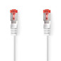 NEDIS Câble Cat 6 | RJ45 mâle | RJ45 mâle | S/FTP | 3,0 m | Rond | LSZH | blanc | Étiquette NEDIS Câble Cat 6 | RJ45 mâle | RJ45 mâle | S/FTP | 3,0 m | Rond | LSZH | blanc | Étiquette